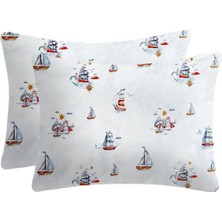 Lief Home %100 Pamuklu Fermuarlı Bebek Yastık Kılıfı 40X60 ( 2 Adet )