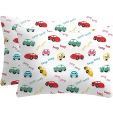 Lief Home %100 Pamuklu Bebek Yastık Kılıfı | 38X50 ( 2 Adet )