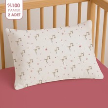 Lief Home %100 Pamuklu Bebek Yastık Kılıfı 35X45 ( 2 Adet )