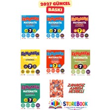 Fenomen Yayıncılık 7.sınıf Matematik Fasikül Set (7 Fasikül) Zamazsız Ajanda Hediyeli 2027
