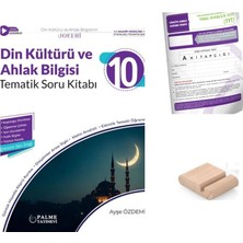 Palme Yayınevi 10.sınıf Din Kültürü Tematik Soru Bankası -Maarif Model 2027+TYT Deneme+Telefon Tutucu