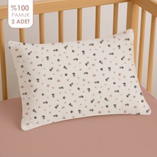 Lief Home %100 Pamuklu Bebek Yastık Kılıfı 35X45 ( 2 Adet )