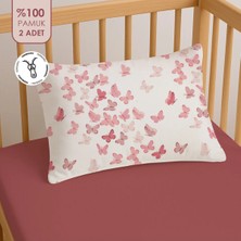 Lief Home %100 Pamuklu Fermuarlı Bebek Yastık Kılıfı | 35X45 ( 2 Adet )