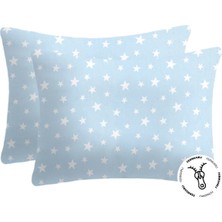 Lief Home %100 Pamuklu Fermuarlı Bebek Yastık Kılıfı 40X60 ( 2 Adet )