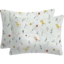 Lief Home %100 Pamuklu Bebek Yastık Kılıfı | 35X45 ( 2 Adet )