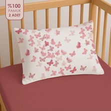 Lief Home %100 Pamuklu Bebek Yastık Kılıfı | 35X45 ( 2 Adet )