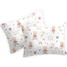 Lief Home %100 Pamuklu Bebek Yastık Kılıfı | 35X45 ( 2 Adet )