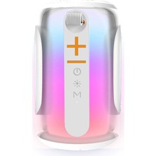 Sungur's Store Pluse 8 Rgb Kablosuz Hoparlör - Beyaz