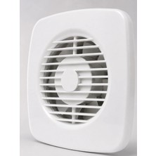 Sungur's Store 120 mm Dekoratif Aspiratör 16 W 180 M³/h Banyo Mutfak ve Wc Havalandırma Fanı