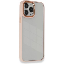 Sungur's Store Apple Iphone 14 Pro Max Kılıf Dora Kapak - Pudra