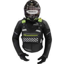 Empressco Reflektörlü Motosiklet Göğüs Çantası