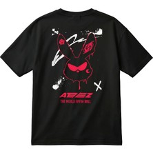 BarsDepo Ateez Baskılı Unisex Oversize T-Shirt