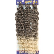 ALK Afro Daası  / Kahve / Platin Ombreli 4/613