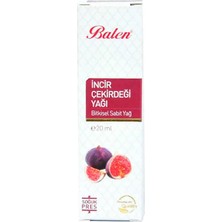 ALK Incir Çekirdeği Yağı Soğuk Pres 20 ml Cam Şişe