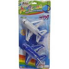 ALK Yolcu Uçak 2'li Set 14 cm - DM8895-4 - 1 Adet