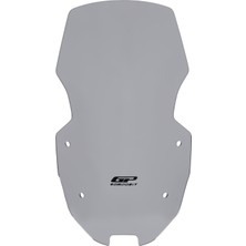 GP Kompozit SYM ADX 125 2023-2025 Uyumlu Kısa Ön Cam Gri - 56 cm