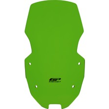 GP Kompozit SYM ADX 125 2023-2025 Uyumlu Kısa Ön Cam Yeşil - 56 cm