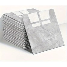 ALK Gri Mermer Desen Duvar Sticker (30*30)
