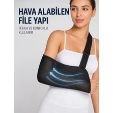 GRAYLINE Ayarlanabilir Fileli Kol Askısı Hava Geçiren Kumaş Kol ve Omuz Destekleyici