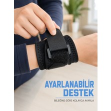 Astraltech Bilek Destekliği Ayarlanabilir Çift Bantlı Cırtlı Sporcu Bilekliği