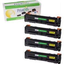 Tonerji Printpen Canon 075- Hp W2220-W2221-W2222-W2223 Renkli Set Muadil Toner Chipli