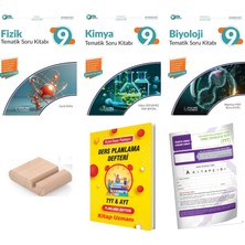 Palme Yayınevi 9.sınıf Fizik Kimya Biyoloji Soru Bankası -Maarif Model 2027+TYT Deneme+Telefon Tutucu+Plan Defteri