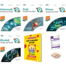 Palme Yayınevi 9.sınıf Fizik Matematik Biyoloji Kimya Soru -Maarif Model 2027+TYT Deneme+Tlf Tutucu+Plan Defteri
