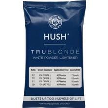 Hush Trublonde White Yüksek Performanslı Saç Açıcı Toz 500GR