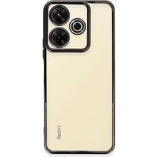 Sungur's Store Xiaomi Redmi 13 4g Kılıf Razer Lensli Silikon - Siyah
