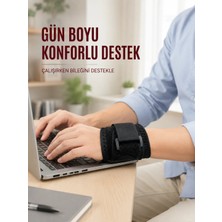 Sungur's Store Cırtlı Bilek Destek Bandı Ayarlanabilir Spor ve Günlük Kullanım Bilekliği