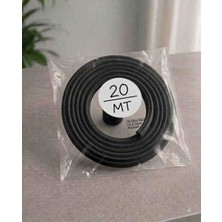 Elden Evim Siyah Beyaz Sineklik Fitil 5mm