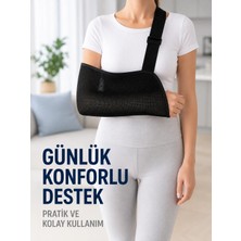 Tekn Fileli Kol Askısı Ayarlanabilir Omuz Askılı Nefes Alabilen Kol Destekleyici Tekn Najmaddin