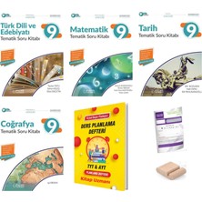 Palme Yayınevi 9.sınıf Matematik Tarih Edebiyat Coğrafya Soru -Maarif Model 2027+TYT Deneme+Tlf Tutucu+Plan Defter
