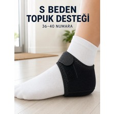 Tekn Topuk Koruyucu Destek Çorabı S Beden 36-40 Numara Cırtlı Esnek Tasarım Tekn Najmaddin