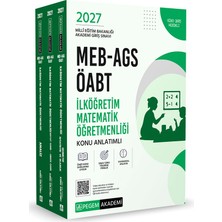 Pegem Akademi Yayıncılık 2027 MEB-AGS ÖABT İlköğretim Matematik Öğretmenliği Konu Anlatıml