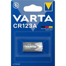 Canarino Varta CR123A 3 Volt Lityum Pil Tekli