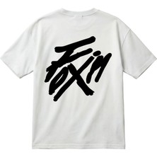 BarsDepo Ateez "flx On" Baskılı Unisex Oversize T-Shirt