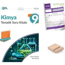 Palme Yayınevi 9.sınıf Kimya Tematik Soru Bankası -Maarif Model 2027+TYT Deneme+Telefon Tutucu