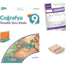 Palme Yayınevi 9.sınıf Coğrafya Tematik Soru Bankası -Maarif Model 2027+TYT Deneme+Telefon Tutucu