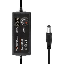 Canarino Powermaster PM-18746 3 Volt - 12 Volt - 5 Amper Çok Uçlu Ayarlı Kademeli Adaptör