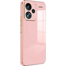 ALK Xiaomi Redmi Note 13 Pro Plus Kılıf Volet Silikon - Pembe