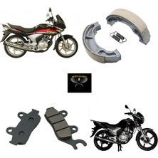 Moto Ulusoy Honda Cbf 150 Cb 125E Fren Balata Takımı Ön ve Arka Organik