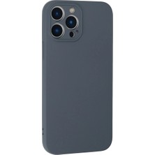 ALK Apple Iphone 13 Pro Max Kılıf Nano Içi Kadife Silikon - Gri