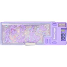 Smiggle Disney Prenses Hesap Makineli Otomatik Kalem Kutusu