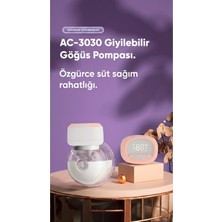 Empressco Giyipebilir Göğüs Pompası Elektirıkli Süt Sağma Pompası Ac 3030