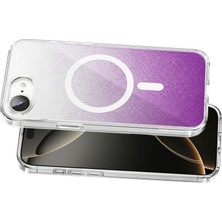 ALK Onegif Apple Iphone 17E Sora Simli Magsafe Kapak - Mor