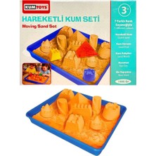 Kumtoys Hareketli Kum Seti 6 Kalip 3 Yaş+