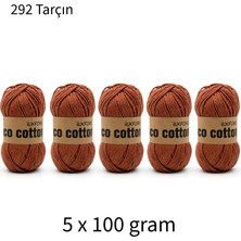 Oxford İplik 5'li Paket Eco Cotton 100GR-200M NO:292 Tarçın
