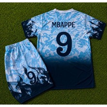 Mmt Spor R.e.a.l'm.a.d.r.i.d' Mbappe Mavi Dragon Çocuk Forması 2li Settı 9