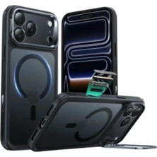 Zipax iPhone 18 Pro Kılıf M-Safe Şarj Özellikli Standlı Premium Azn-Esrclassic